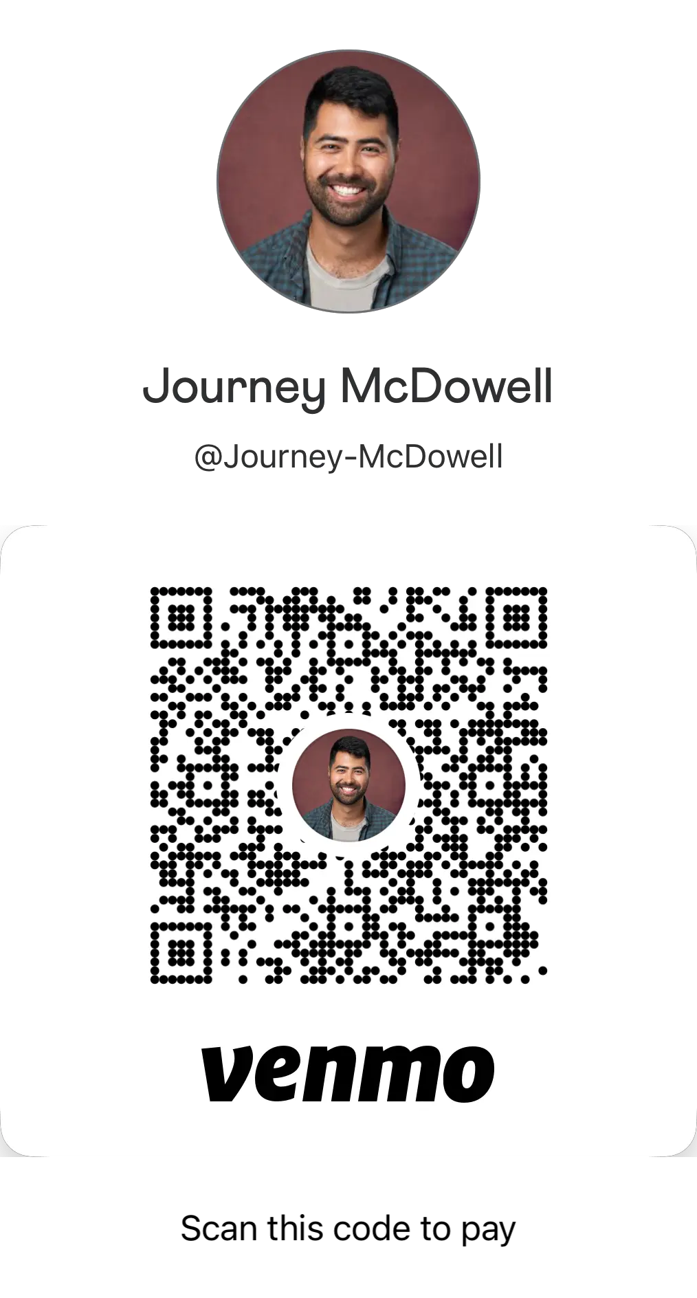Venmo QR Code
